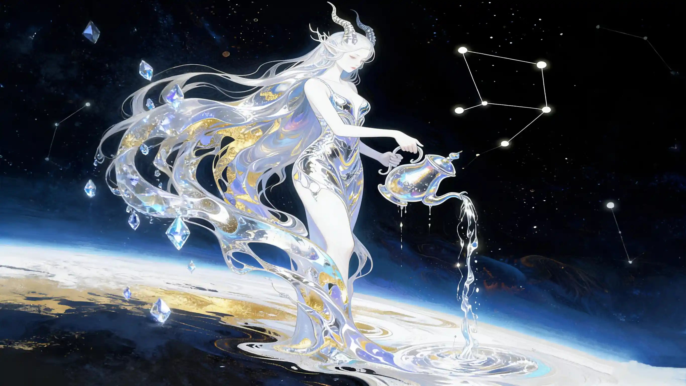 Aquarius Crystals Guide: Best Crystal Bracelets for Aquarius Energy, Healing & Balance. (Jan 20 – Feb 18)