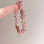 Pink Quartz Bracelet - Rose Quartz Attracts Love