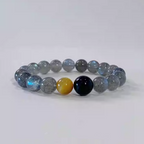 Natural Crystal Grey Moonstone Bracelet - Unlock the Mystical Powers