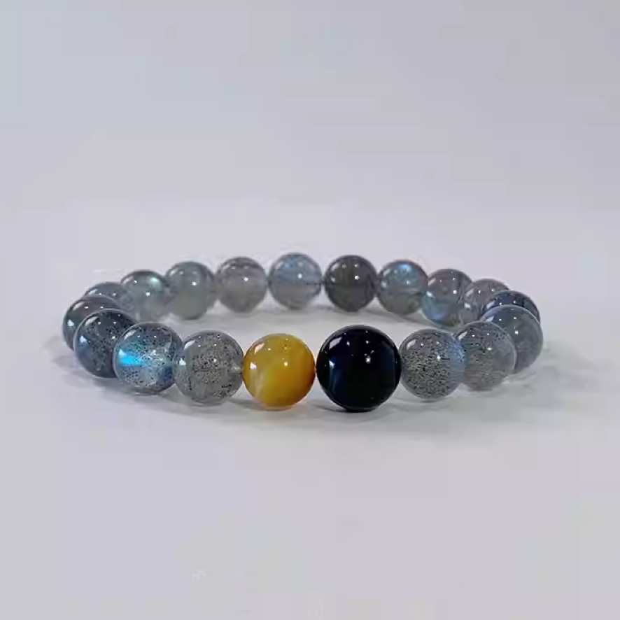 Natural Crystal Grey Moonstone Bracelet - Unlock the Mystical Powers