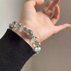 Green Phantom Quartz Bracelet – Money Magnet, Abundance & Career Success Crystal