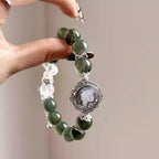Green Crystal Bracelet - Attract wealth & abundance with Green Quartz
