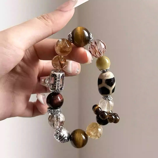 Tiger's Eye Bracelet - A Fusion of Beauty and Mystical Power