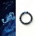 Crystal scorpio bracelet for protection and energy balance at xipogem