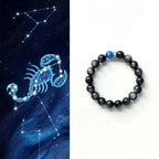 Crystal scorpio bracelet for protection and energy balance at xipogem