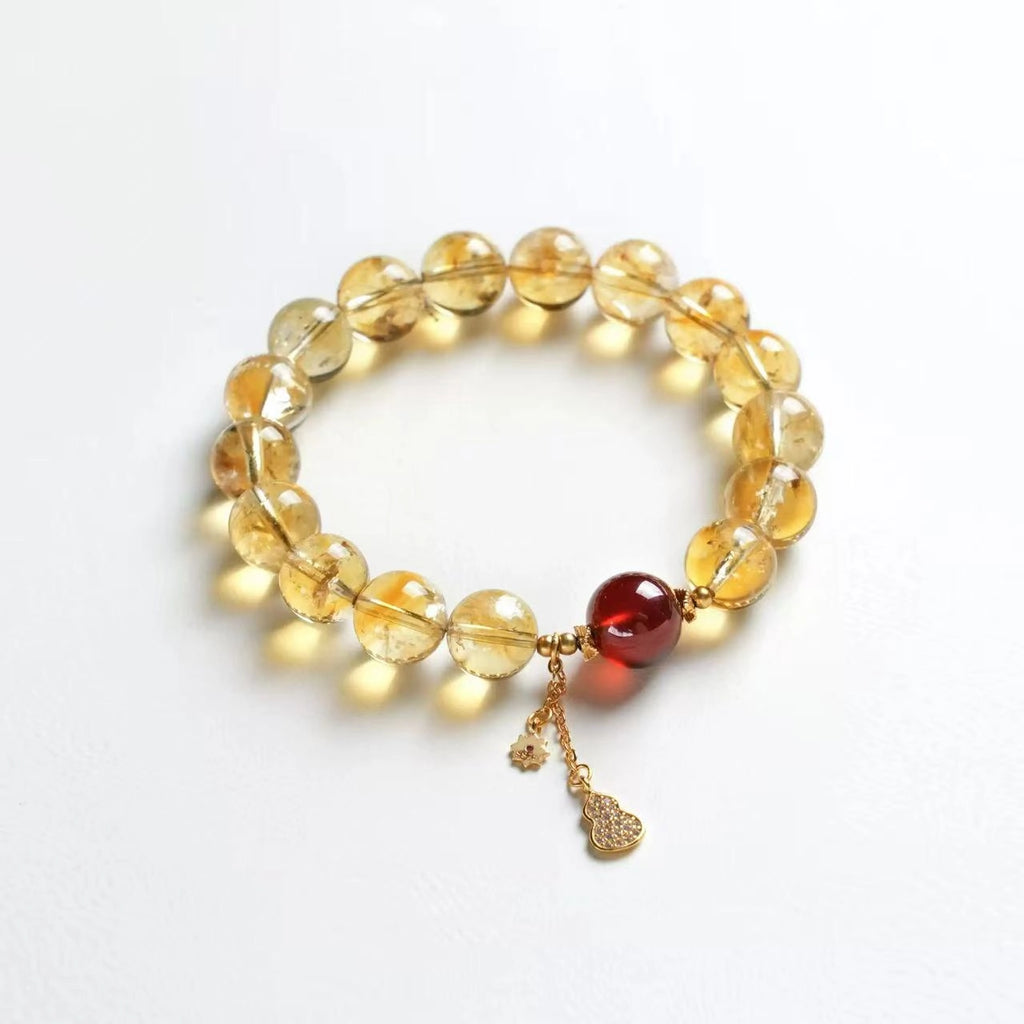 Healing crystals bracelet for sagittarius for wealth and prosperity