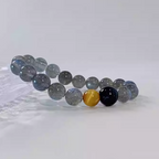 Womens moonstone beaded bracelet for better sleep and relaxation