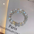 Moonstone bracelets for women featuring natural crystal stones with an elegant crystal jewelry design