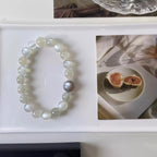 Women moonstone crystal bracelet for emotional balance
