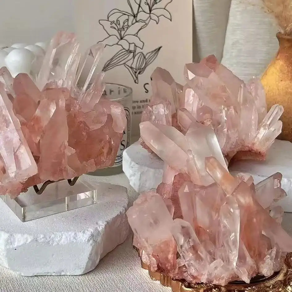 Quartz rose quartz for love attraction, heart healing and nurturing energy