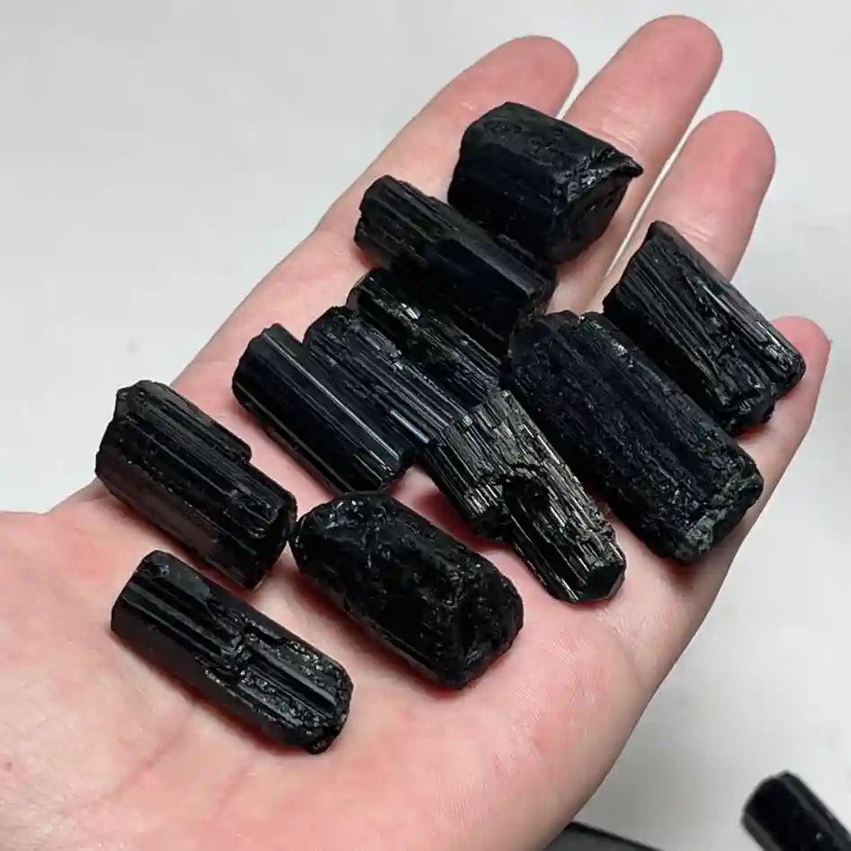 Tourmaline quartz crystal connected with protection and grounding energy