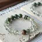 Green phantom bracelet, a spiritual accessory for promoting concentration, steady energy, and personal growth.